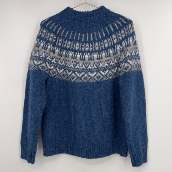 Icewear Elis Icelandic Wool Unisex Zip Cardigan Sweater – Blue/Gray  Mens Small - Picture 6 of 10